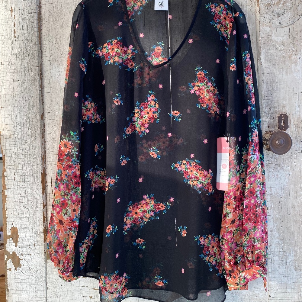 cabi Blooming Blouse - Size M - New, never worn, with tag.